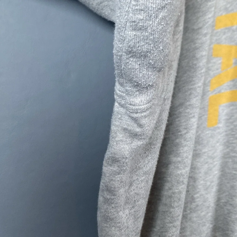 Vintage Y2K Nautica Gray Logo‎ Pullover Sweater Men's XXL